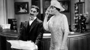 Groucho Marx e Margaret Domunt